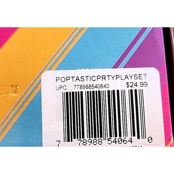 POP Teenies Poptastic Party Playset Party w/Spinning Dance Floor NEW DAMAGED BOX - Picture 2 of 10